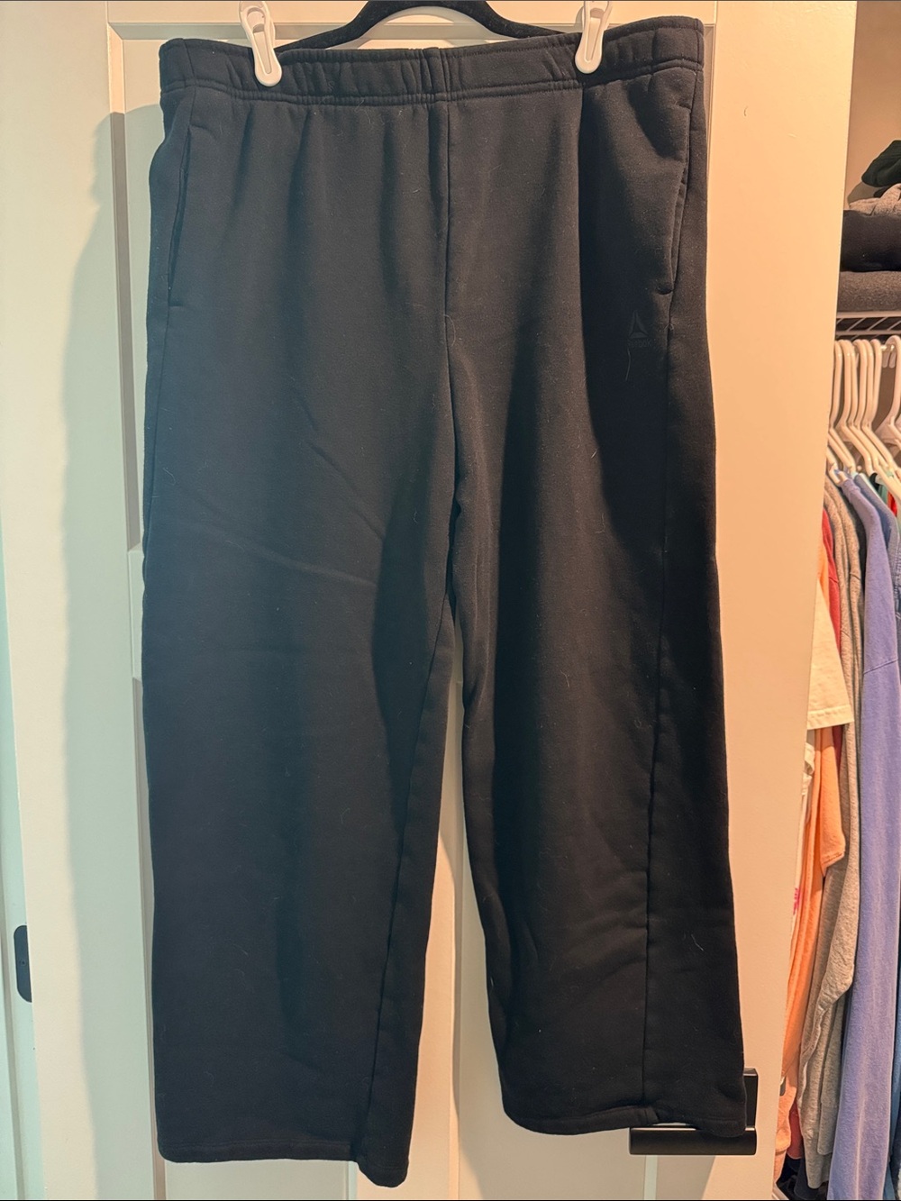 Reebok wide leg sweatpants